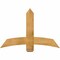 Ekena Millwork Bellingham Rough Sawn Timber Gable Bracket, Western Red Cedar, 48"W x 32"H x 2"D x 6"F, 16/12 Pitch GBW048X32X0206BEL00RWR - alternate 1